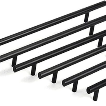 POIGNEE BATON INOX 320/380MM NOIR